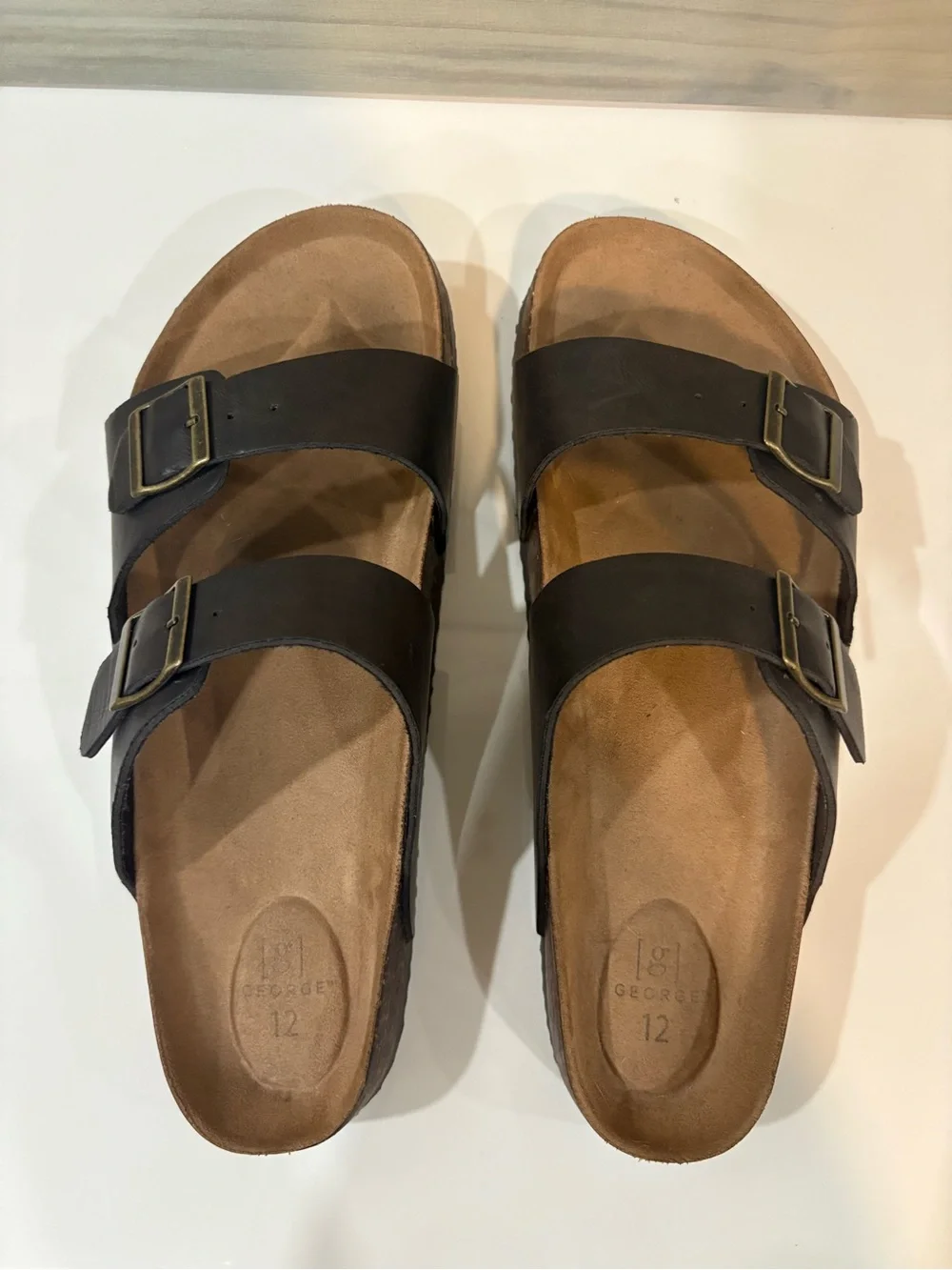 George Men’s Brown Sandals